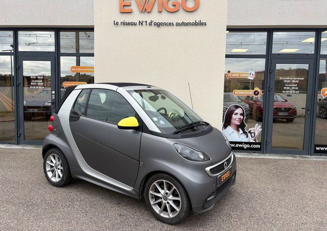 Smart Fortwo cabriolet 1.0 t 70 passion zadig & volta Gris de 2013