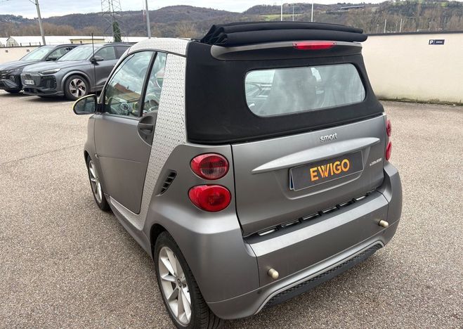 Smart Fortwo cabriolet 1.0 t 70 passion zadig & volta Gris de 2013