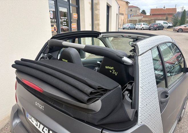 Smart Fortwo cabriolet 1.0 t 70 passion zadig & volta Gris de 2013