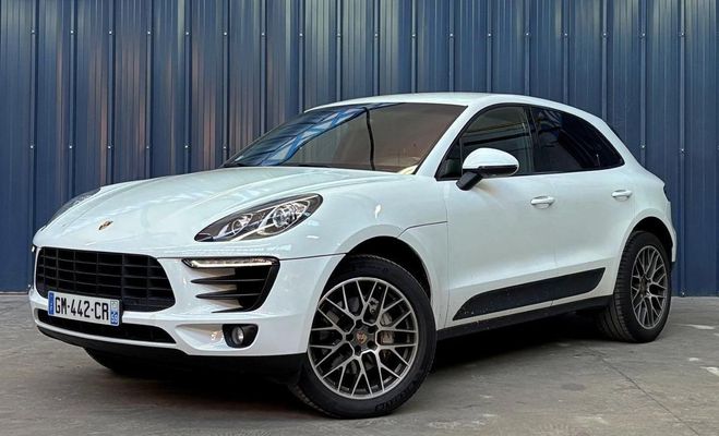 Porsche Macan 3.0 340 S PDK BVA Garantie 1 An Suivi co Blanc de 2015