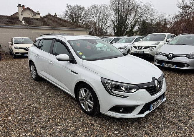 Renault Megane IV Estate Blue DCI 115 EDC Business Hist Blanc de 2019
