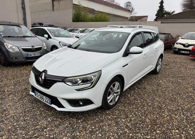 Renault Megane IV Estate Blue DCI 115 EDC Business Hist Blanc de 2019