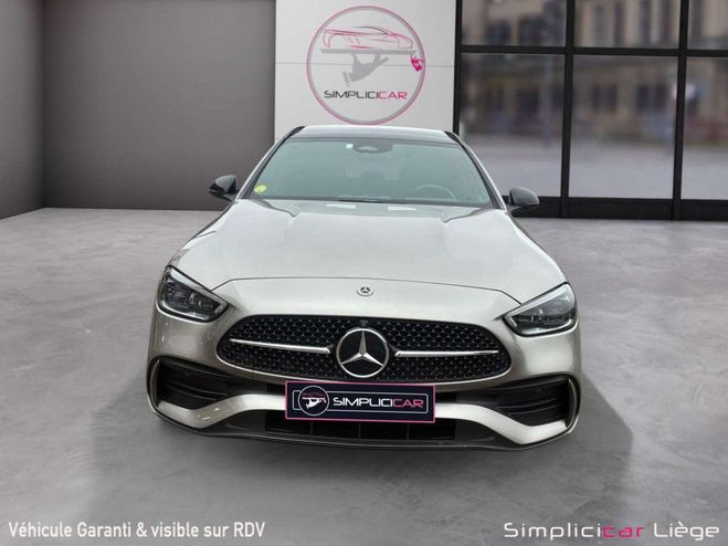 Mercedes Classe C 200 Break d AMG Line Beige de 