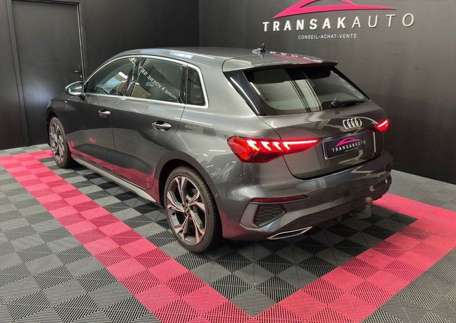 Audi A3 Sportback 35 TDI 150 S tronic 7 Line SUI Gris de 2023