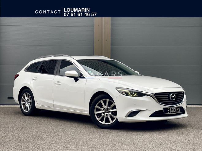 Mazda 6 Wagon 2.2 Skyactiv-D - 150 - BREAK Dynam BLANC de 2015