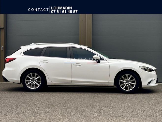 Mazda 6 Wagon 2.2 Skyactiv-D - 150 - BREAK Dynam BLANC de 2015