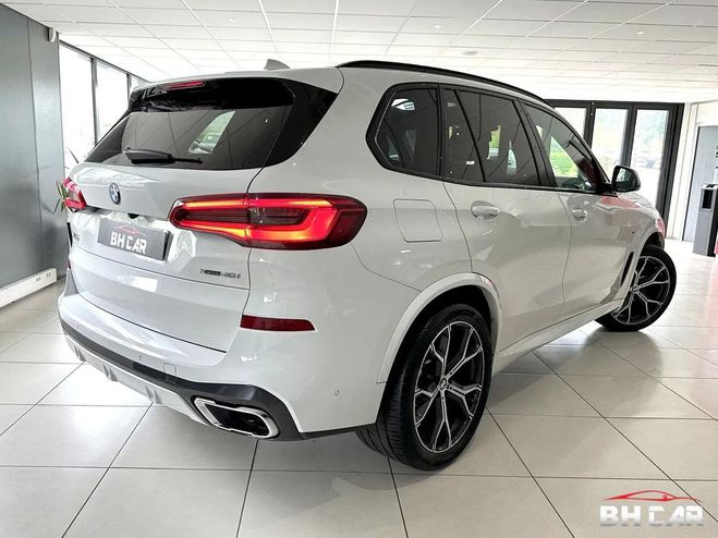 BMW X5 ? 40i XDRIVE 340CH M-SPORT 7PL TOIT PANO Blanc de 2019