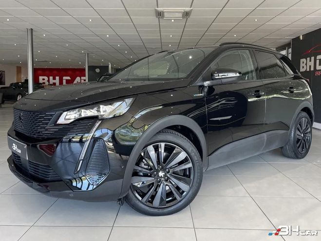 Peugeot 3008 ? HYBRIDE 225 CH GT PACK BLACK E-EAT8 12 Noir de 2021