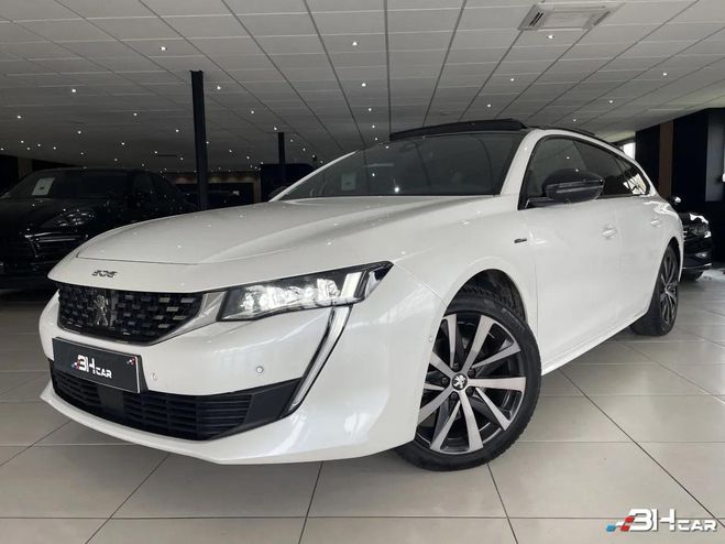 Peugeot 508 SW HDI 130 CH GT LINE BVA CAMERA 360 TOI Blanc de 2020