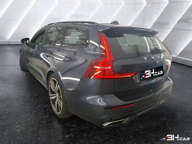 Volvo V60 ? B4 DIESEL MHEV 197 CH R-DESIGN BVA8 TO Bleu de 2020