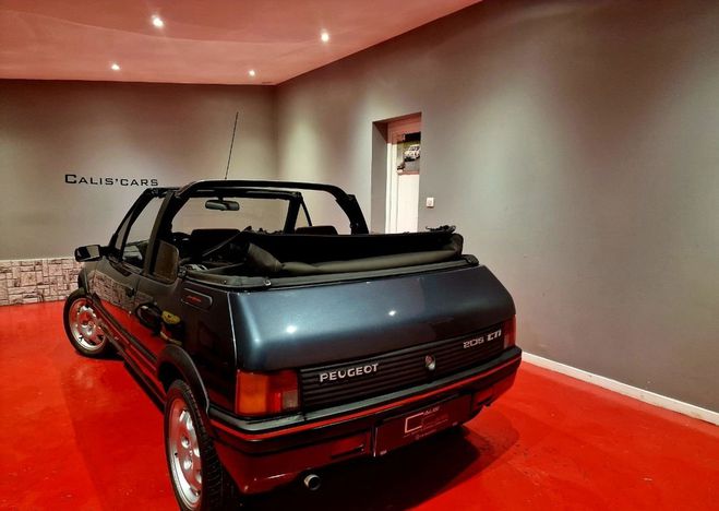 Peugeot 205 CTI 1.6 105 CH Pininfarina Gris de 1986