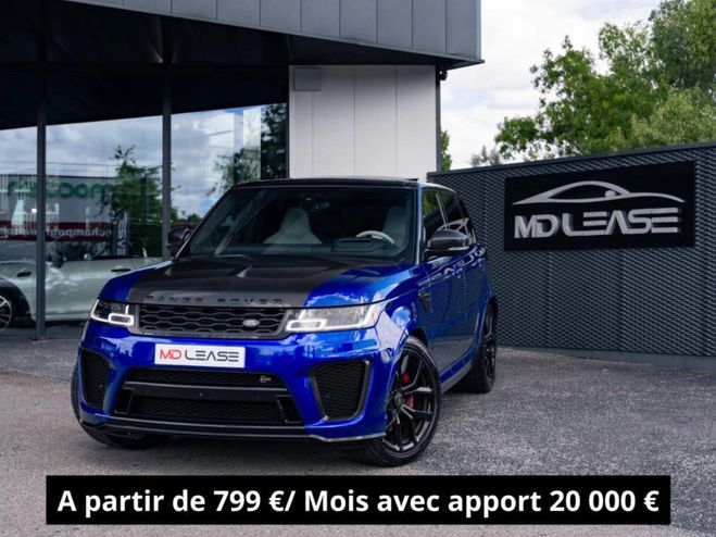 Land rover Range Rover Sport Mark VIII V8 S/C 5.0L 575ch - Leas Bleu de 2020