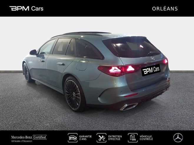 Mercedes Classe E Break 300 204 129ch AMG Line 9G-Tronic Vert Argent M�tallis� de 2024