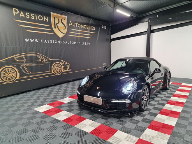 Cliquer pour voir la photo suivante Porsche 911 991.1 CARRERA CABRIOLET BLACK ÉDITION 3. Noir intense métallisé de 2015
