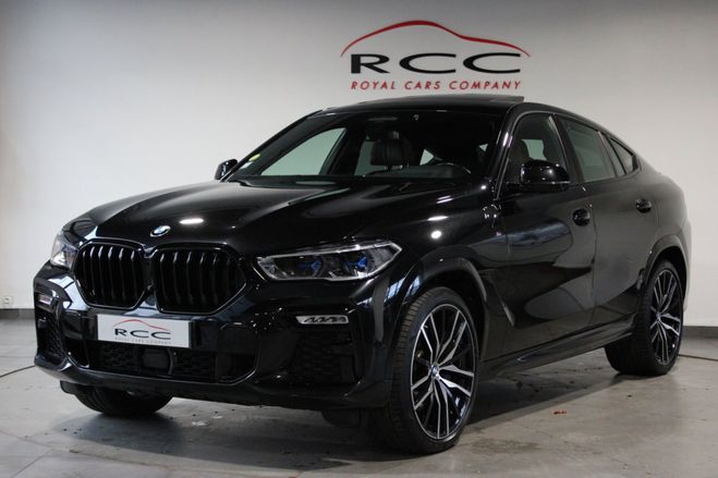 Cliquer pour voir la photo suivante BMW X6 (G06) 3.0 XDRIVE30D 298 M SPORT Noir Métallisé de 2021