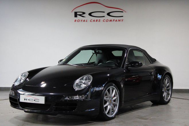 Cliquer pour voir la photo suivante Porsche 911 (997) CABRIOLET 3.8 355 CARRERA 4S TIPTR Noir Métallisé de 2007