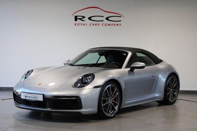 Cliquer pour voir la photo suivante Porsche 911 992 Cabriolet Carrera 4S Gris Argent Rodhium de 2019