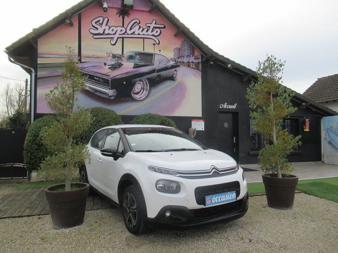 Citroen C3 iii hdi 1512 Blanc de 2017