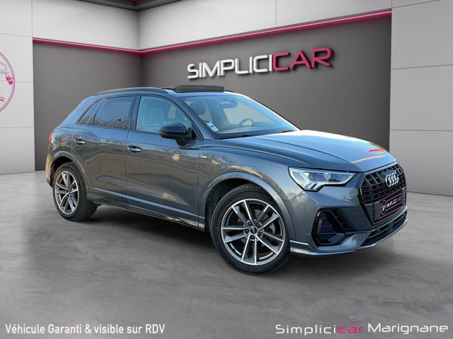 Cliquer pour voir la photo suivante Audi Q3 35 TDI 150 ch S tronic 7 S line - TOIT O Gris de 2021