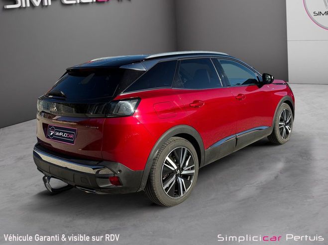 Peugeot 3008 Hybrid4 300cv EAT8 GT cockpit attelage r Rouge de 2021