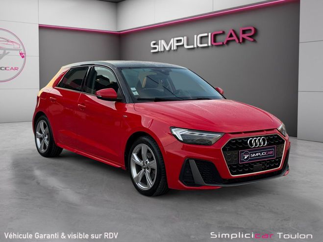 Audi A1 Sportback 30 TFSI 116cv BVM6 S line - Ca Rouge de 2019