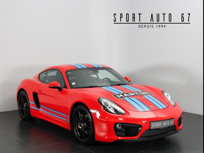 Porsche Cayman Flat 6 2.7 L Rouge Indien de 2016