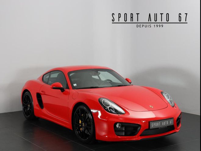 Porsche Cayman S Flat 6 3.4L atmosph�rique Rouge Indien de 2013