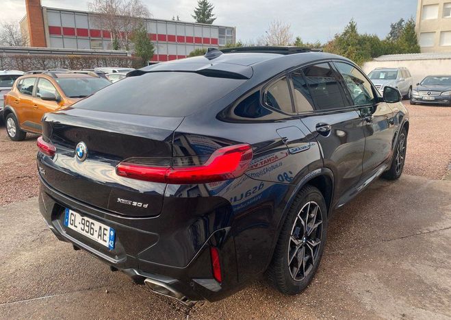 BMW X4 g02 xdrive30d 286ch m sport Noir de 2022