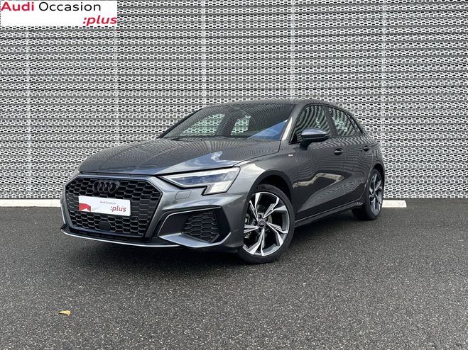 Audi A3 Sportback 35 TDI 150 S tronic 7 S Line Gris de 2023