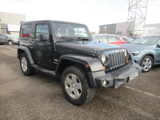 Jeep Wrangler 2.8 CRD 200 Sahara Noir de 2011