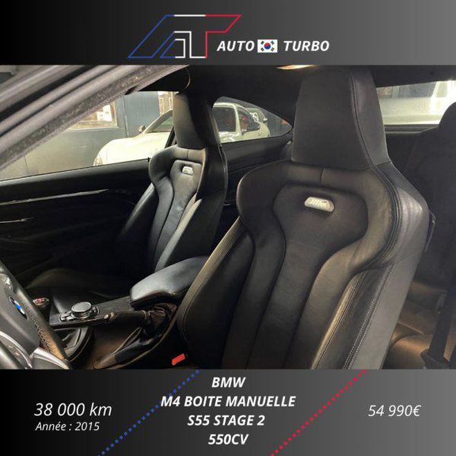BMW M4 COUPE (F82) 431CH / BOITE MECA / LIGNE T  de 2015