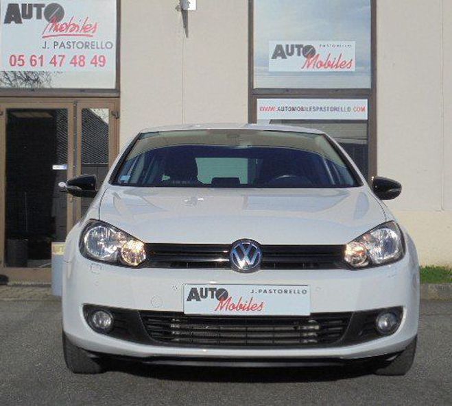 Volkswagen Golf 1.2 L TSI 105 CH MATCH 5 PORTES BLANC de 2012