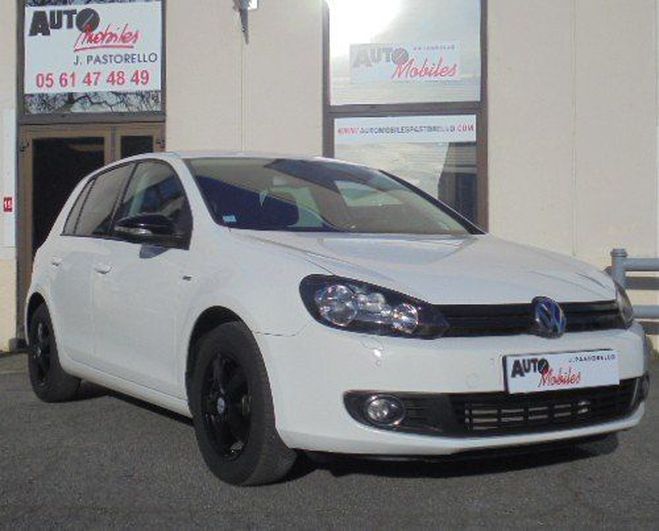 Volkswagen Golf 1.2 L TSI 105 CH MATCH 5 PORTES BLANC de 2012
