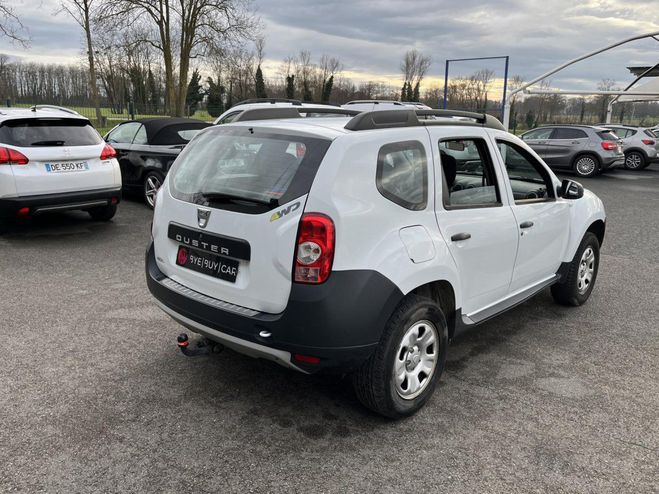 Dacia Duster 1.5 dCi 110CH 4x4 Ambiance Plus GTIE 12M BLANC de 2013