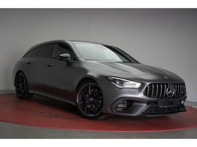 Mercedes Classe CLA ng Brake 45 S - BVA Speedshift DCT AMG - grise mat metallisee de 2020
