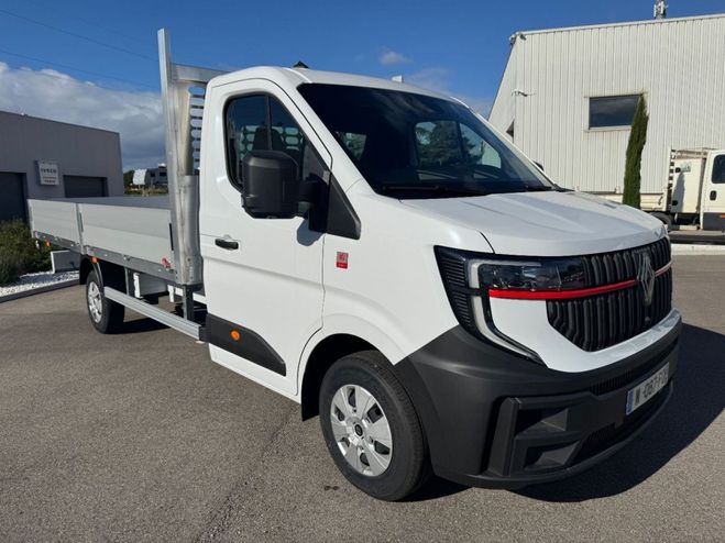 Cliquer pour voir la photo suivante Renault Master PLATEAU 170CV 2L PLANCHER BOIS 4M50 Blanc de 2025