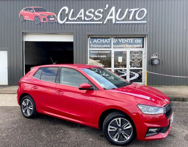 Skoda Fabia IV 1.0 TSI 95 cv �DITION Style BVM-5 TBE Rouge de 2022