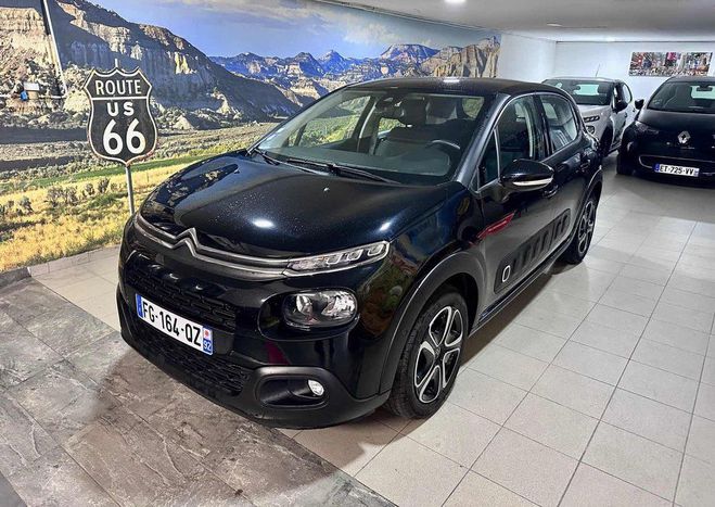 Citroen C3 1.2 thp 110cv boite auto 25870km Noir de 2019