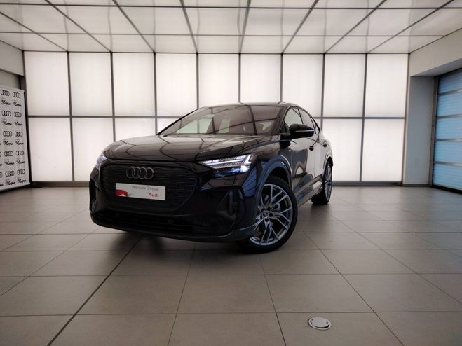 Audi Q4 E-Tron SPORTBACK 45 285 ch 82 kWh S line Noir de 