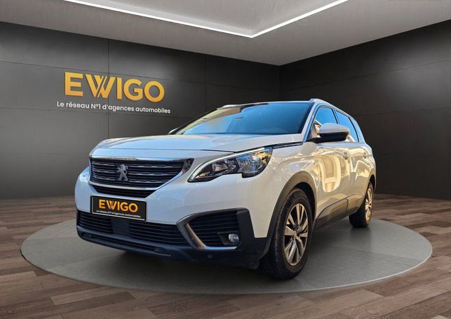 Cliquer pour voir la photo suivante Peugeot 5008 1.5 130 ch 7 places active business eat Blanc de 2019