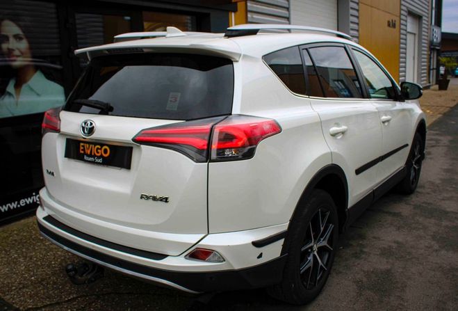 Toyota RAV 4 rav-4 2.0 d4d 145 ch design 4x2 Blanc de 2016