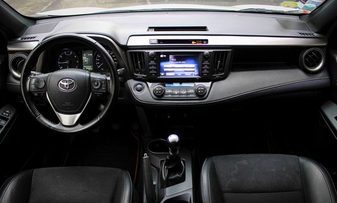 Toyota RAV 4 rav-4 2.0 d4d 145 ch design 4x2 Blanc de 2016