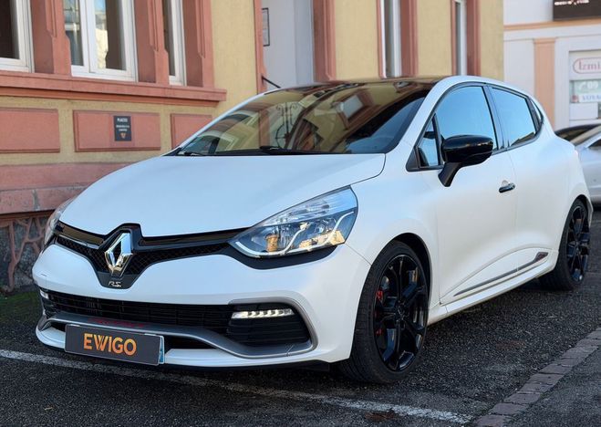 Renault Clio RS 1.6 220 trophy edc bva garantie 6 moi Blanc de 2016