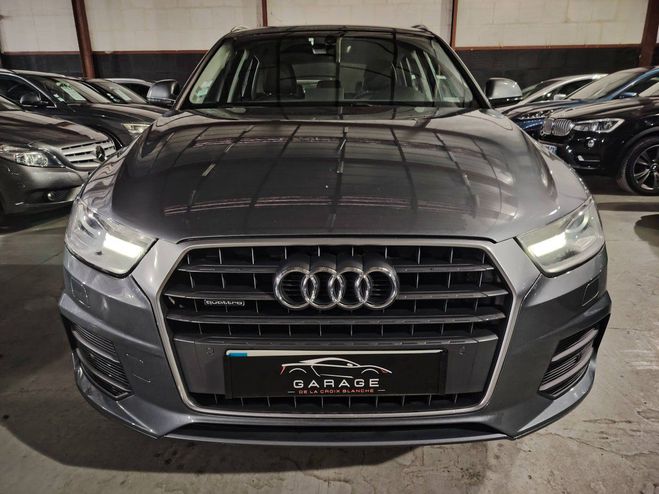 Audi Q3 2.0 TDI 184ch Ambition Luxe quattro S tr GRIS F de 2016