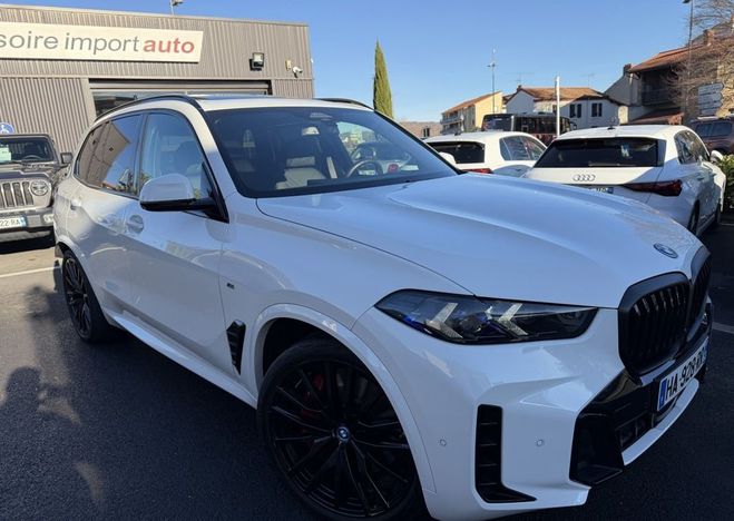 BMW X5 (4) xDrive50e 489ch M Sport BVA8 Hybride Blanc de 2024