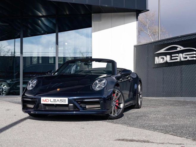 Cliquer pour voir la photo suivante Porsche 911 CARRERA CABRIOLET 992 S 3.0i 450 PDK Bleu de 2019