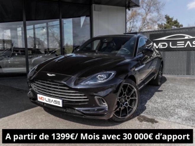 Cliquer pour voir la photo suivante Aston martin DBX 4.0 Biturbo V8 - Leasing 1 399 Euros/ Mo Noir de 2021