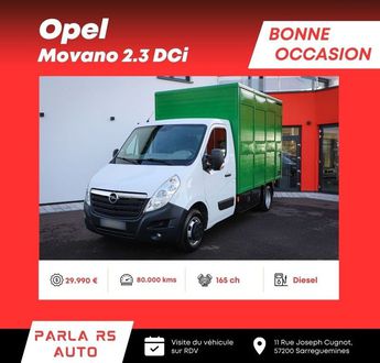  Voir d&eacute;tails -Opel Movano 2.3 DCi propulsion 165ch bi turbo b�tail &agrave; Sarreguemines (57)