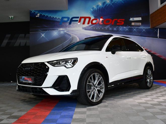 Cliquer pour voir la photo suivante Audi Q3 Sportback S-Line 35 TFSI 150 S-Tronic Bl Blanc de 2020