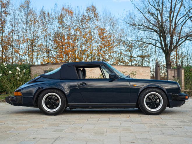 Cliquer pour voir la photo suivante Porsche 911 1989 CARRERA 3.2 G50 CABRIOLET Blu de 1989